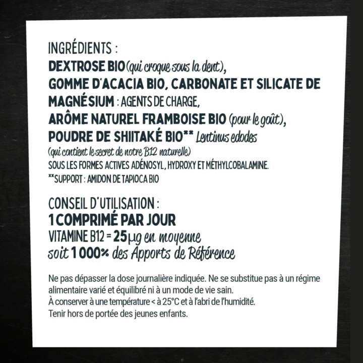 Vitamine B12 Bio Bedouze Les Bios Frères | La Source
