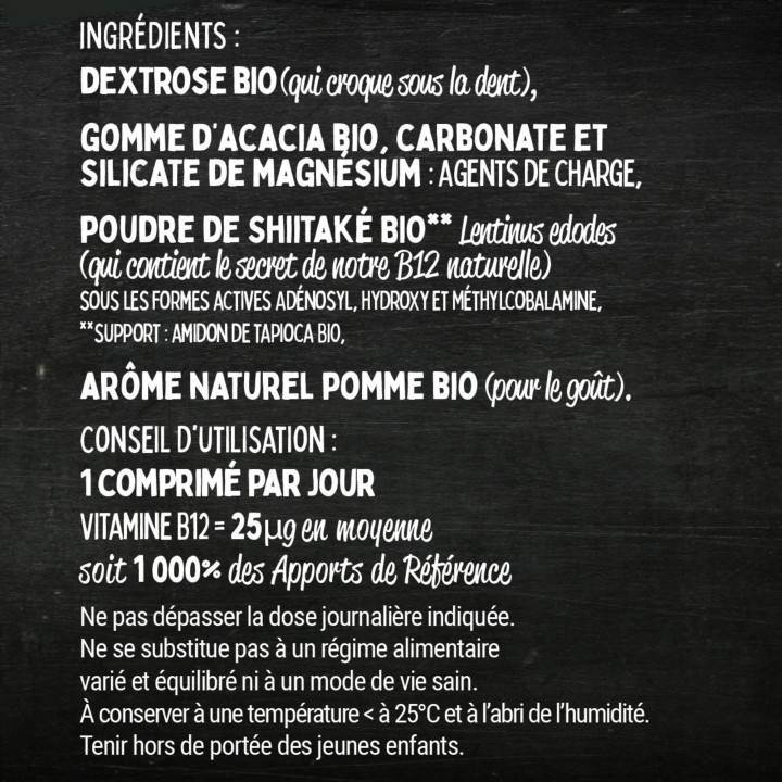 Bedouze Les Bios Frères – Complément alimentaire Vitamine B12