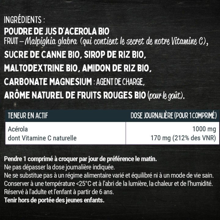 La C Les Bios Frères – Complément alimentaire Vitamine C