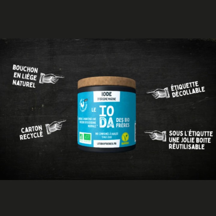 Iode Les Bios Frères – Complément alimentaire bio