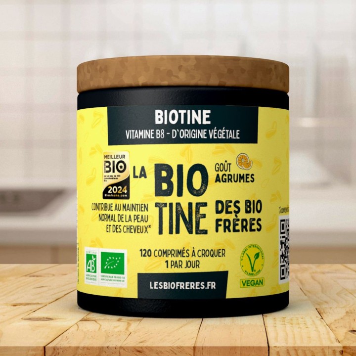 Behuit Les Bios Frères – Complément alimentaire Vitamine B8