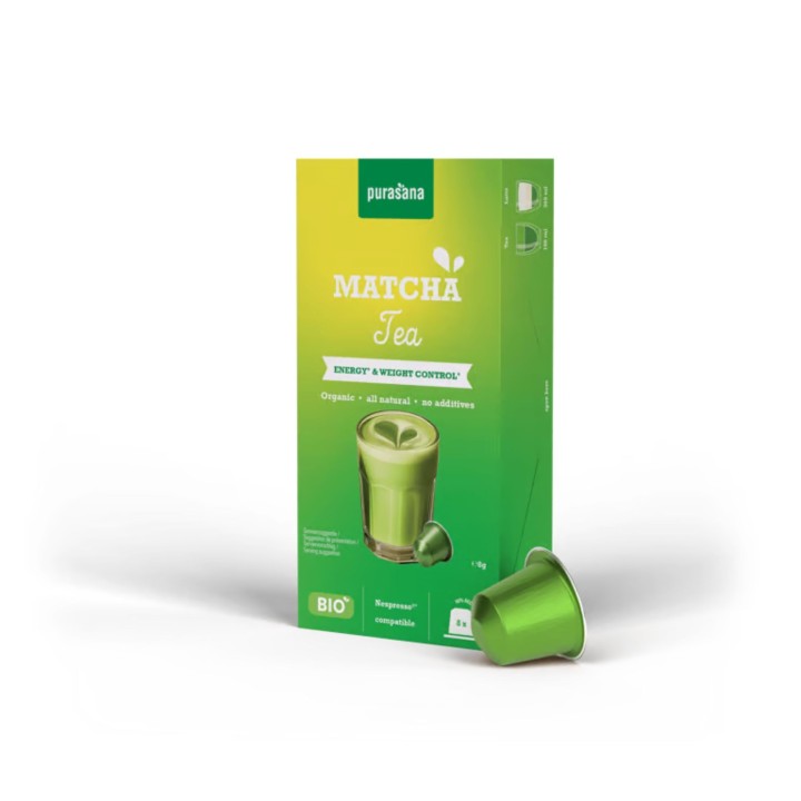 Matcha Thé Vert Instantané Purasana – Matcha Bio | La Source