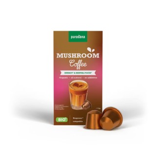 Mushroom Coffee Instantané Purasana – Café aux champignons | La Source