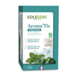 Aroma'tiz - 2 menthes - 20 sachets - Eolesens