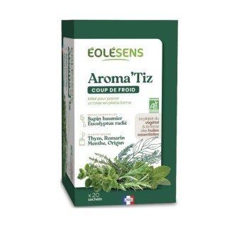 Aroma'tiz - hiver - 20 sachets - Eolesens