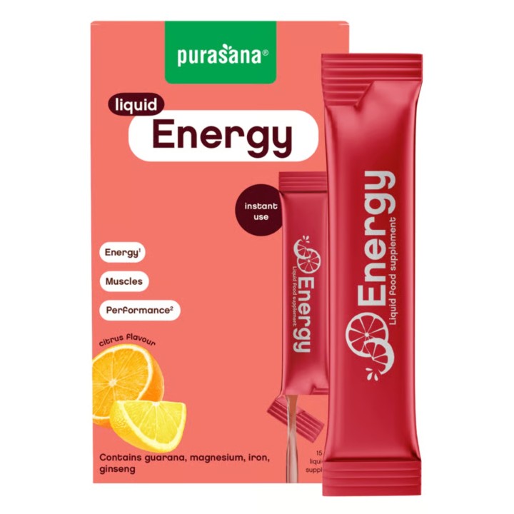 Energy Liquid Purasana 15 sticks – Boisson énergie naturelle | La Source