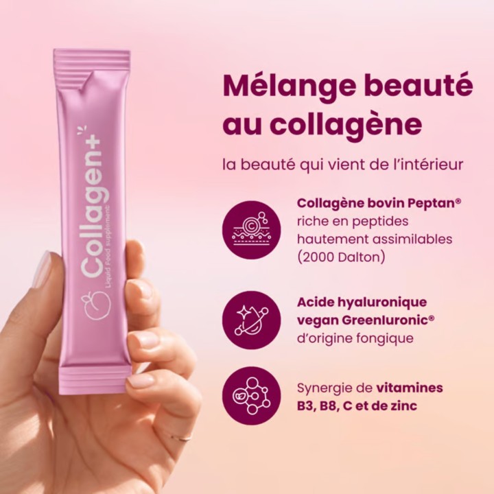 Collagène Liquide Purasana – 15 sticks de 10 ml |La Source