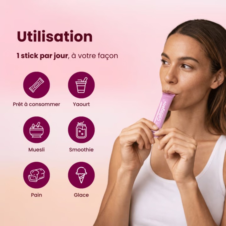 Collagène Liquide Purasana – 15 sticks de 10 ml |La Source