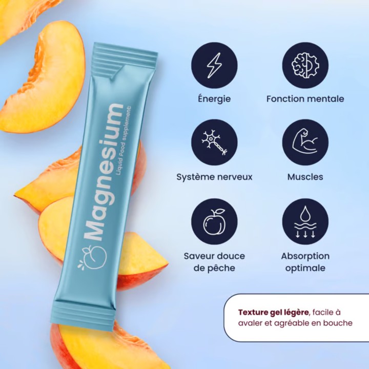 Magnésium Liquide Purasana 15 Sticks 10 ml | Énergie & Vitalité | La Source