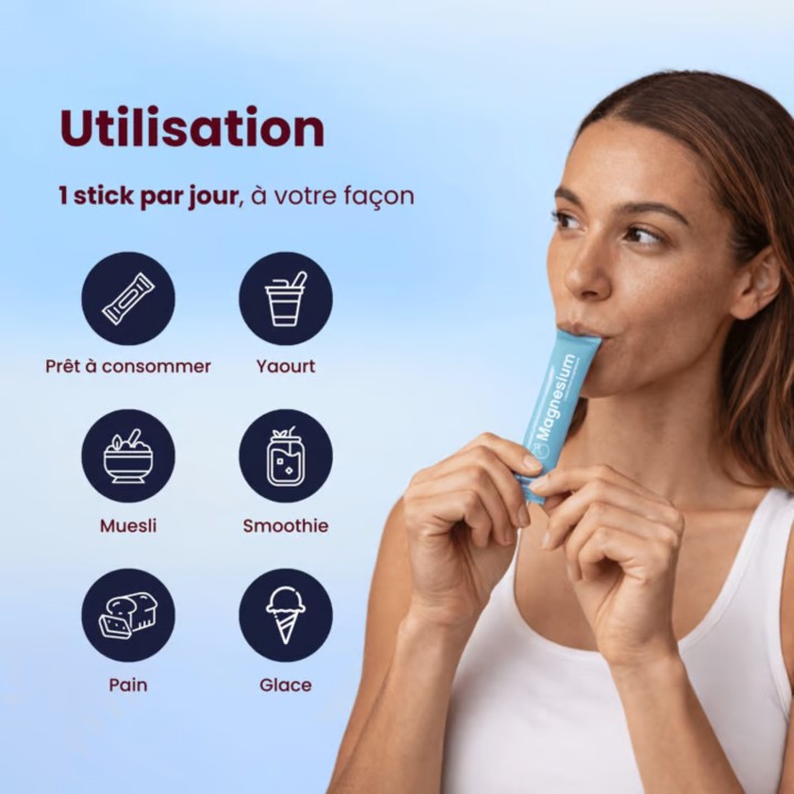 Magnésium Liquide Purasana 15 Sticks 10 ml | Énergie & Vitalité | La Source
