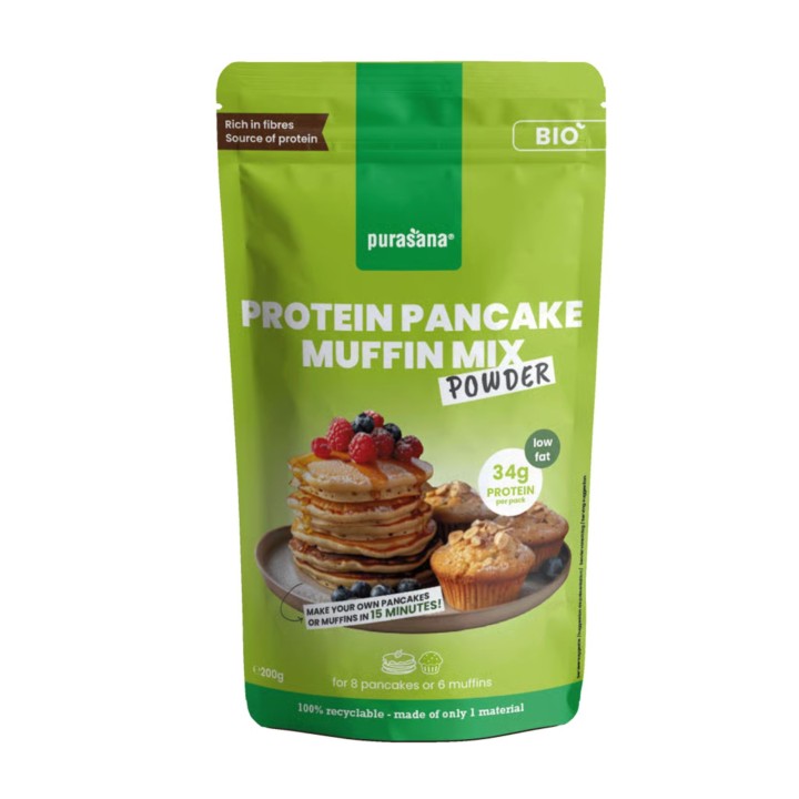 Mélange Protéiné Pancakes & Muffins Purasana – Préparation | La Source