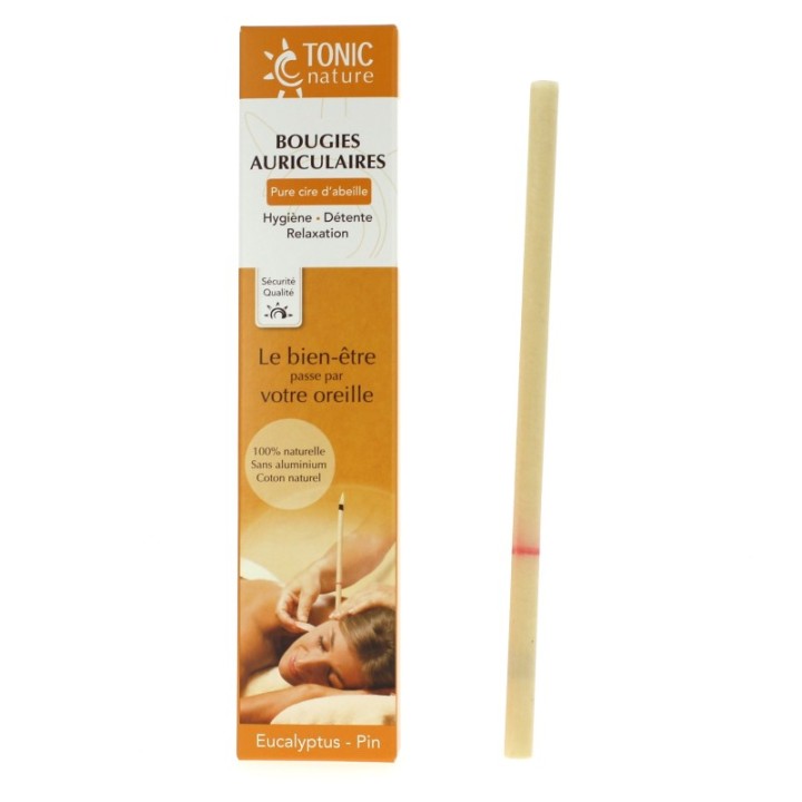 BOUGIE AURI EUCALYPTUS - PIN 2 unit / boite